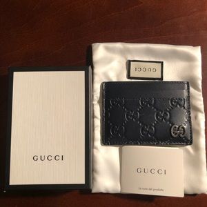 Gucci Monogram Card Holder